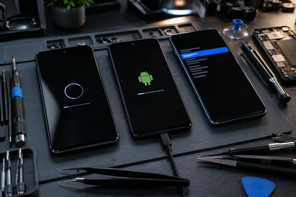 Diagnostyka telefonu Android w bootloopie - Recovery i Fastboot